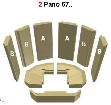 Ersatzteil - Schamottesatz Für Schmid Kamineinsatz Pano 67 57