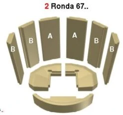 Ersatzteil - Schamottesatz Für Schmid Kamineinsatz Ronda 67 57