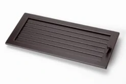 CB-tec Deckenluftgitter Kamin Ofen Deckengitter 23 X 23 Cm Schwarz Dg2323s