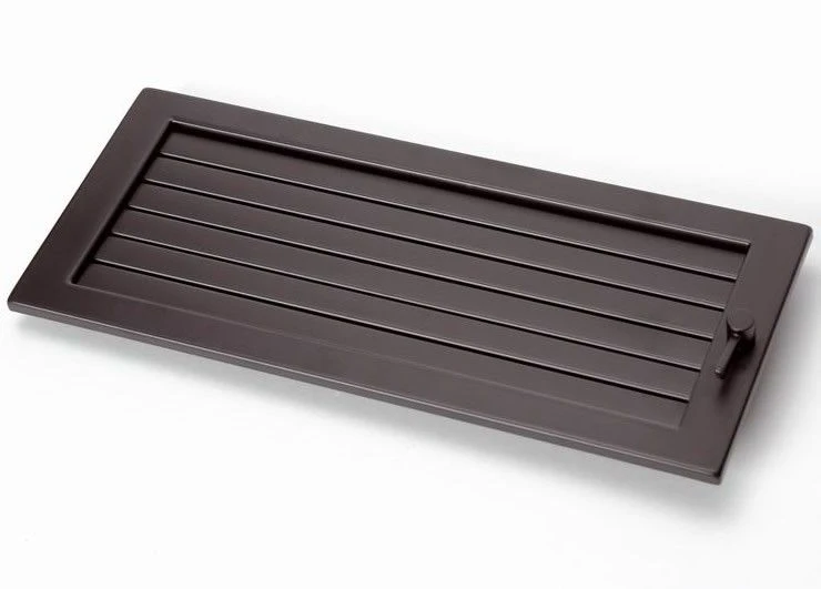CB-tec Deckenluftgitter Revision Kamin Ofen Deckengitter 45 X 45 Cm Schwarz Dg4545s
