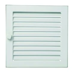 CB-tec Warmluftgitter Kamin Ofen Gitter Luftgitter Verstellbar 20 X 15 Cm, Weiß Wg2015w