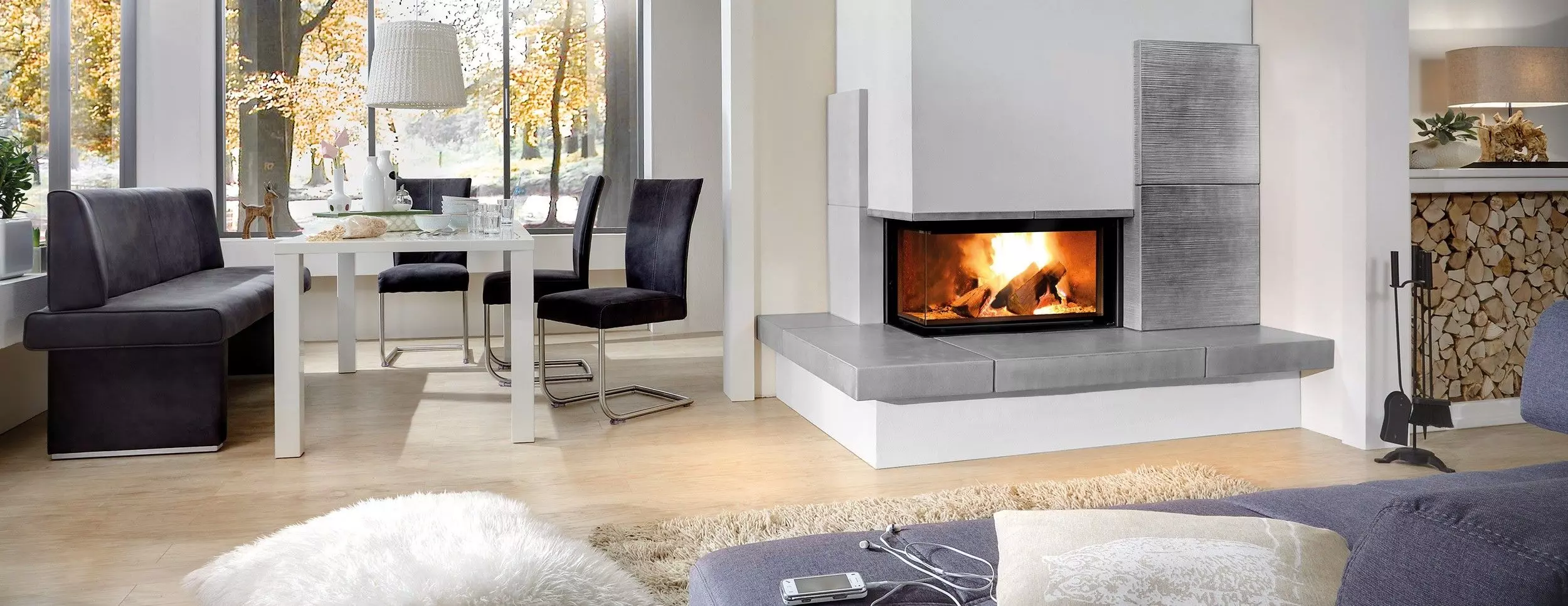 Schmid Kamineinsatz Ekko L 100(45)51h, Türhöhe 51 Cm, Hochschiebbar – Bild 2