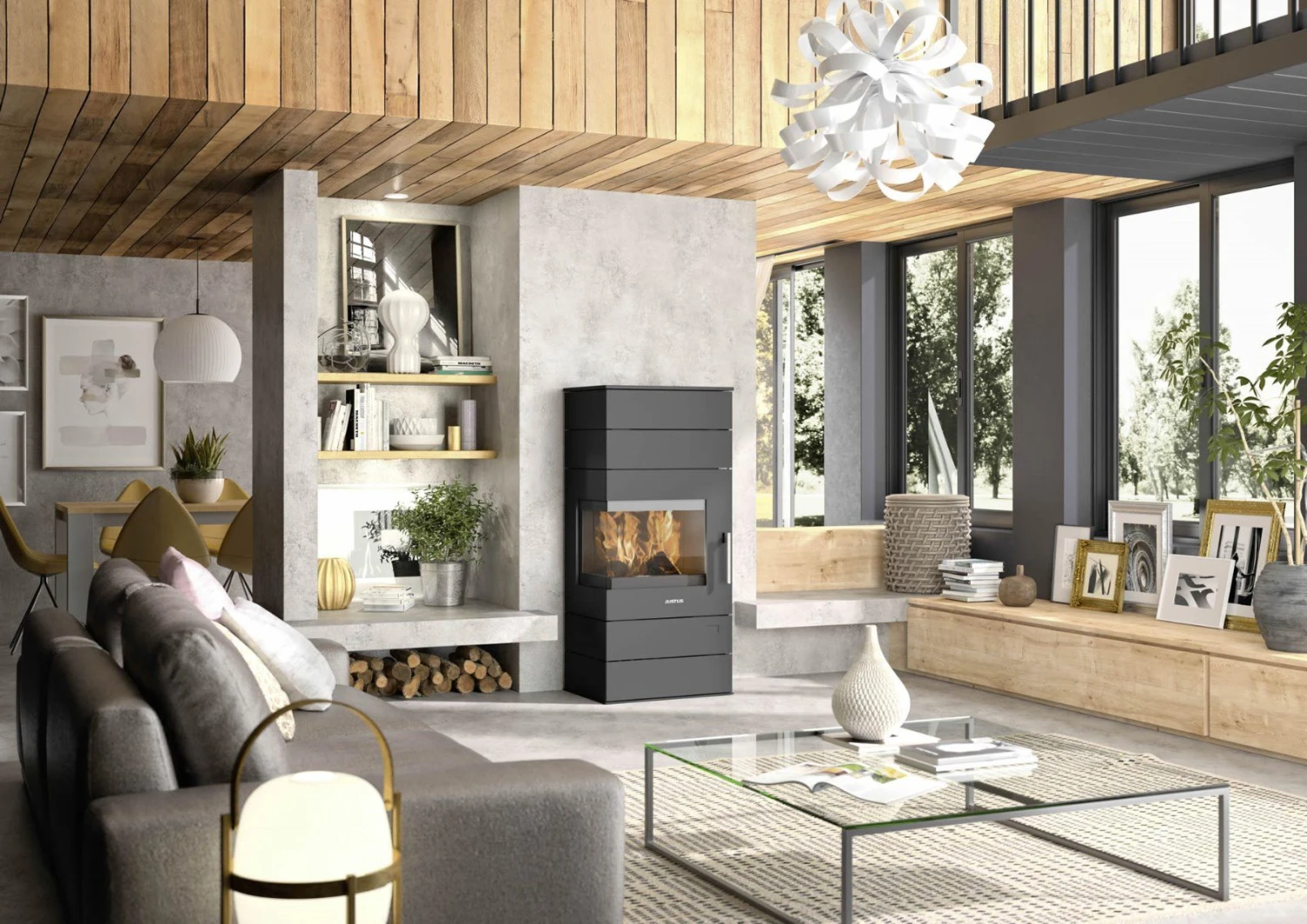 Justus Heizkamin Voga W+ Speicherkamin â Bild 2