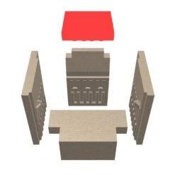 Ersatzteil Schamottesatz Feuerraumauskleidung Zu Olsberg Heizeinsatz Creation 6