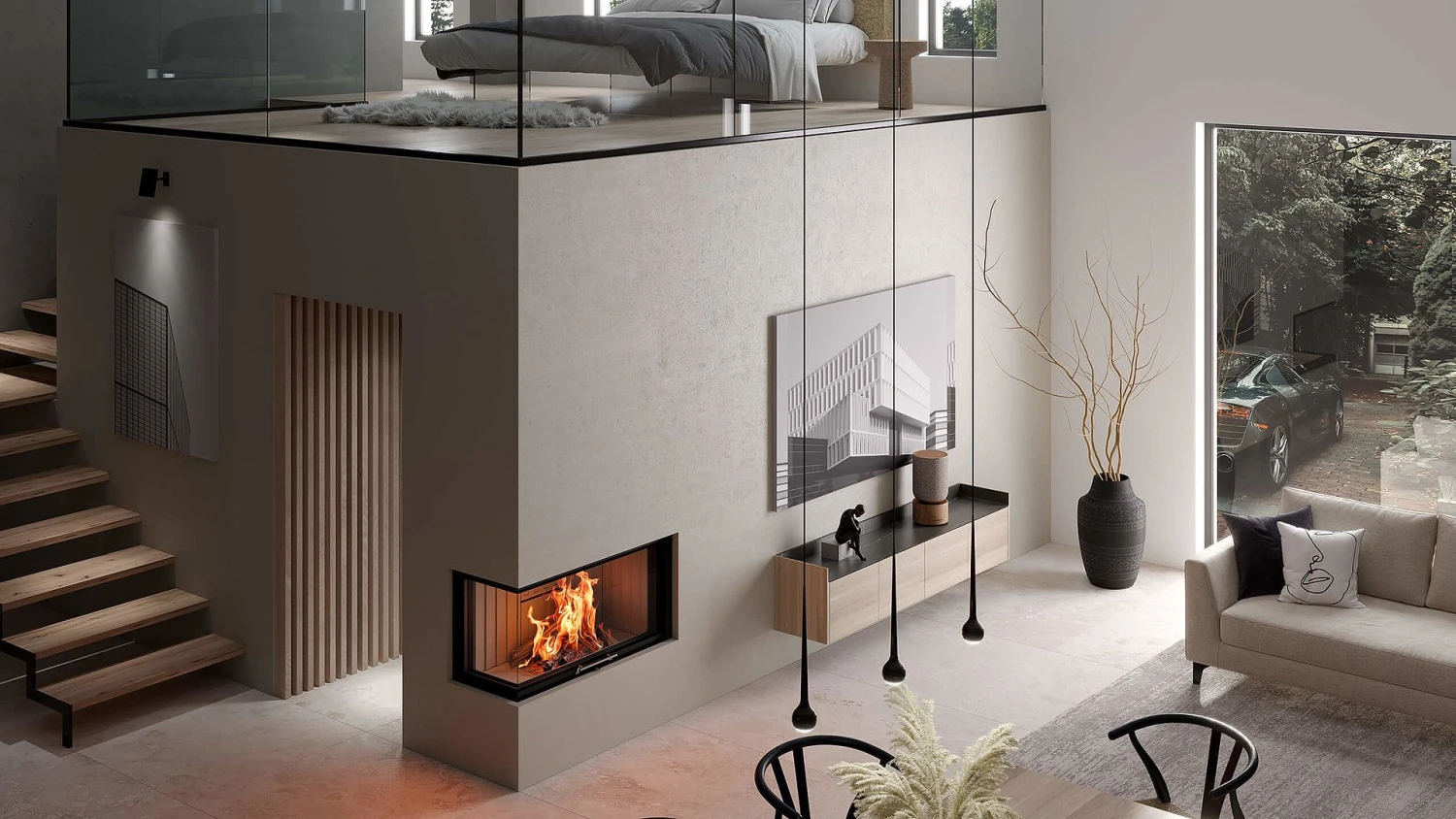 Spartherm Kamineinsatz Brennzelle Varia 2L-100h – Bild 3