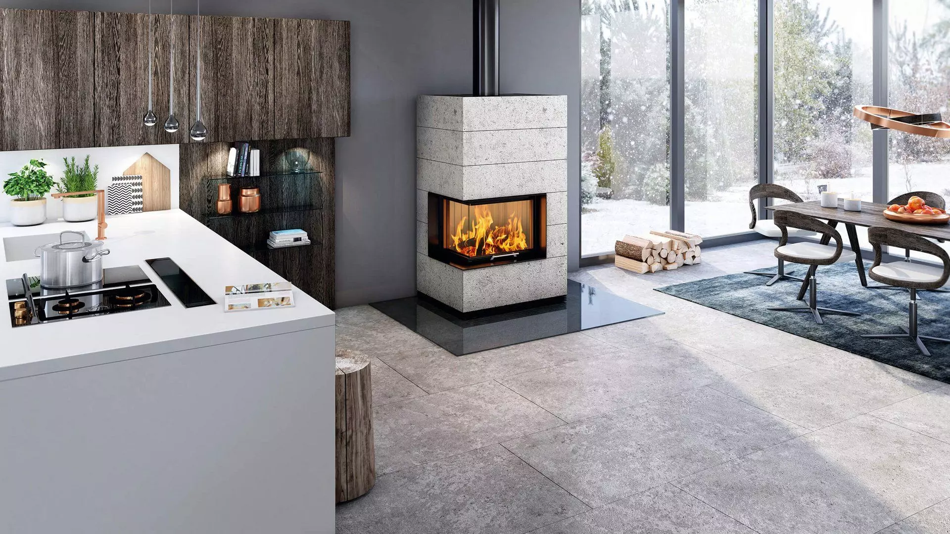 Spartherm Kaminbausatz SIM Varia 2Lh Kompakt-Kamin â Bild 6