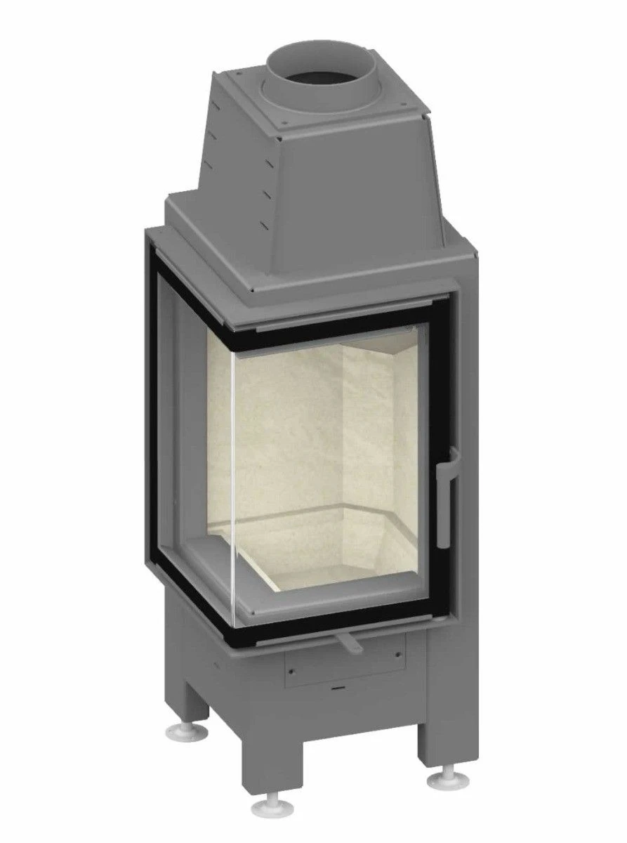 Schmid Kamineinsatz Ekko 34(34)57, Türhöhe 57 Cm, Schwenkbar