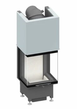 Schmid Kamineinsatz Ekko U 45(34)51 H, Hochschiebbar, Türhöhe 51 Cm