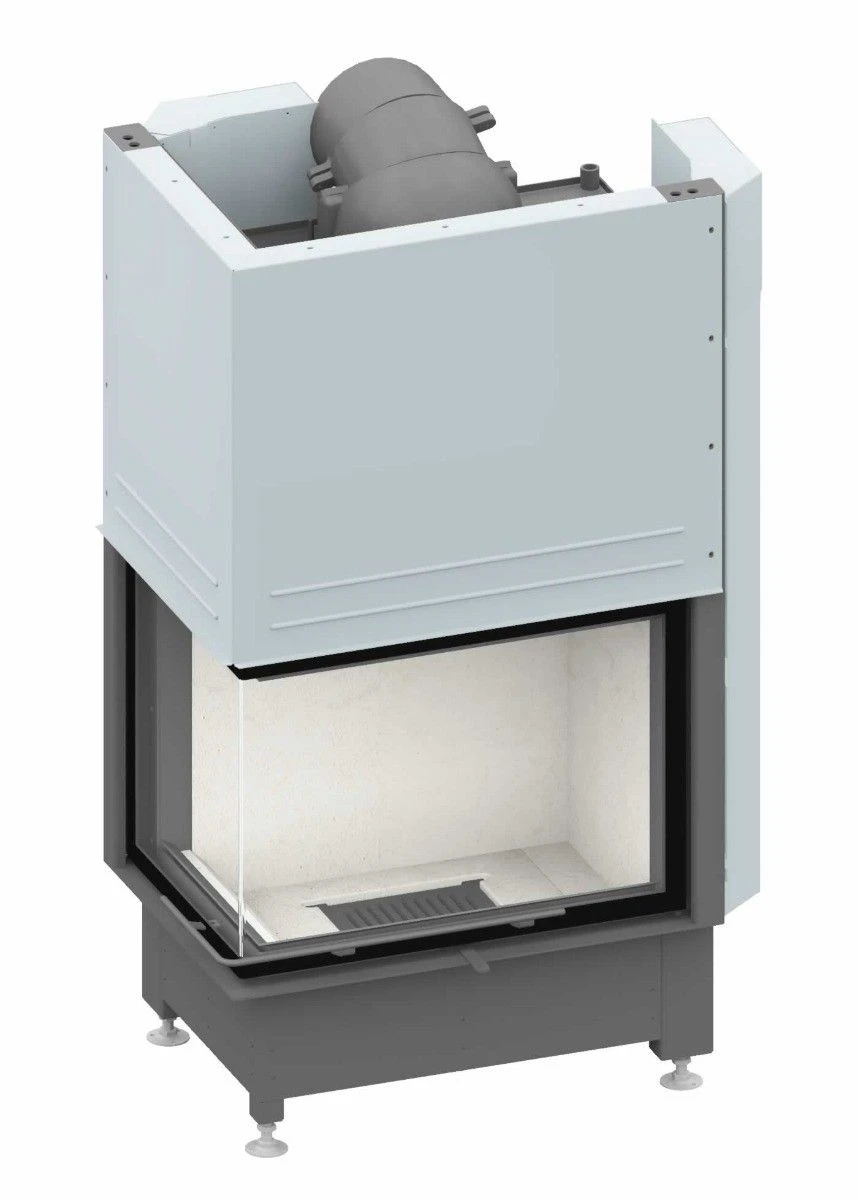 Schmid Kamineinsatz Ekko W L 67(45)51 H, Türhöhe 51 Cm, Hochschiebbar