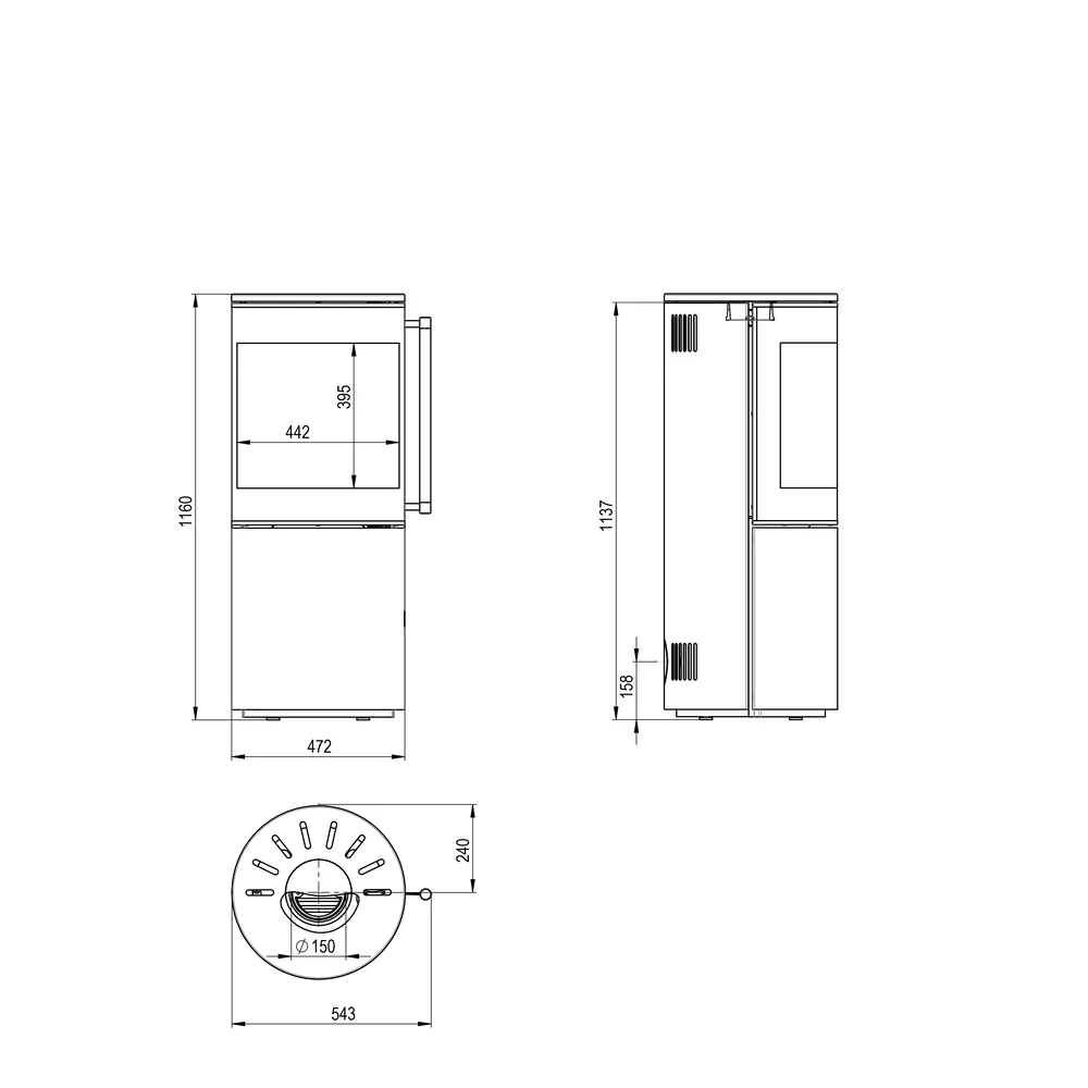 H&M Kaminofen Mono 3.0 – Bild 9