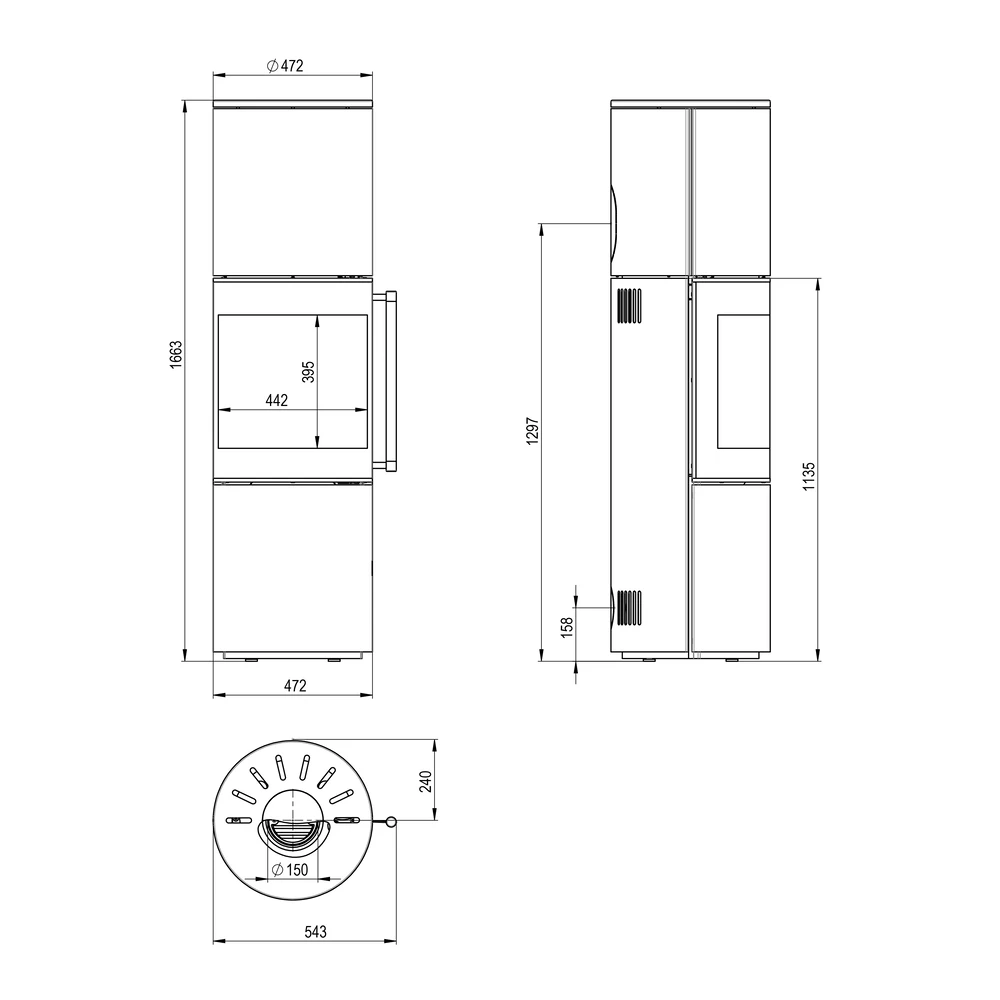 H&M Kaminofen Mono XL 3.0 – Bild 9
