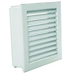 CB-tec Kaltluftgitter Kamin Ofen Luftgitter 55 X 23 Cm Putzbündig Weiß Kgpb5523w Extra Groß