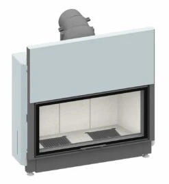 Schmid Kamineinsatz Lina 10051 H, Türhöhe 51 Cm, Hochschiebbar