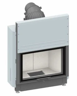 Schmid Kamineinsatz Lina 7357 H, Türhöhe 57 Cm, Hochschiebbar