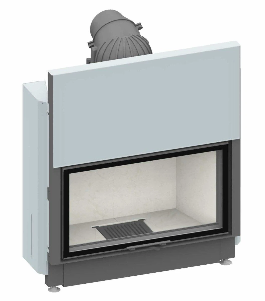Schmid Kamineinsatz Lina 8751 H, Türhöhe 51 Cm, Hochschiebbar