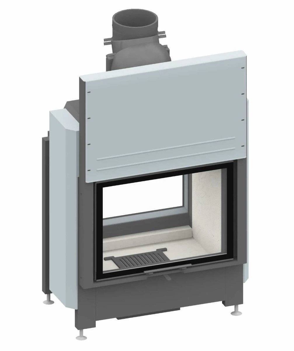 Schmid Durchsicht Kamineinsatz Lina TV 6751 H, Türhöhe 51 Cm, Hochschiebbar