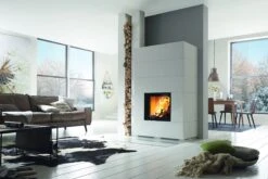 Kaminbausatz Speicher-Kamin Camina S7 Hoch Mit Kamineinsatz Lina 5551