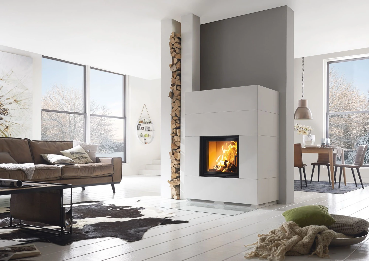 Kaminbausatz Speicher-Kamin Camina S7 Mit Kamineinsatz Lina 5551