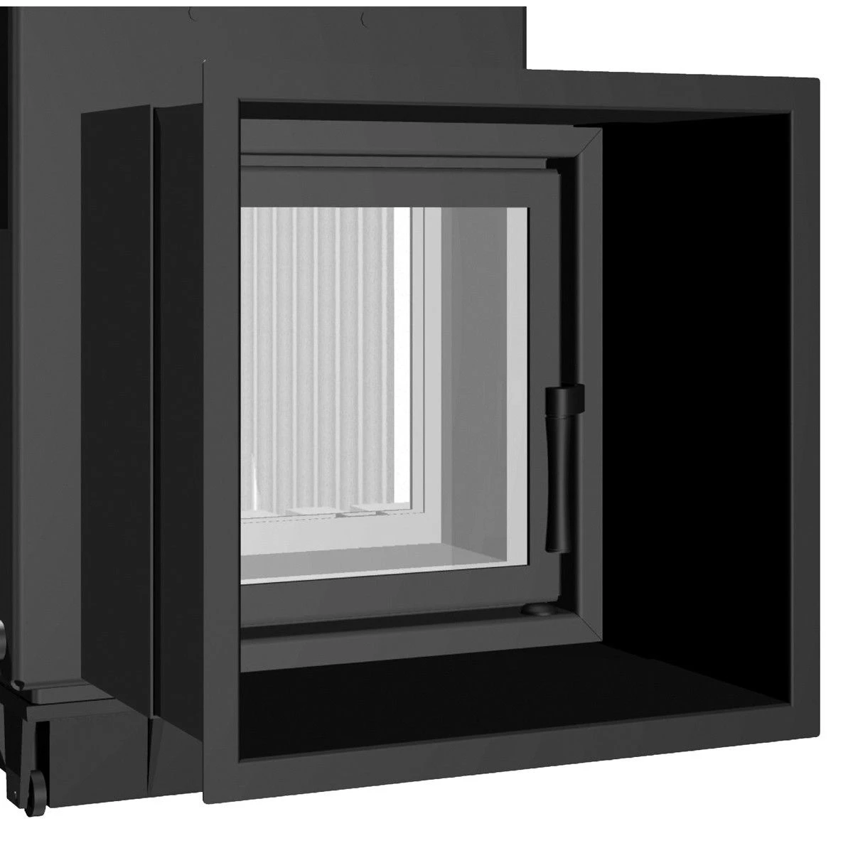 Olsberg Außenbefeuerung Modell Steel (Stahl)