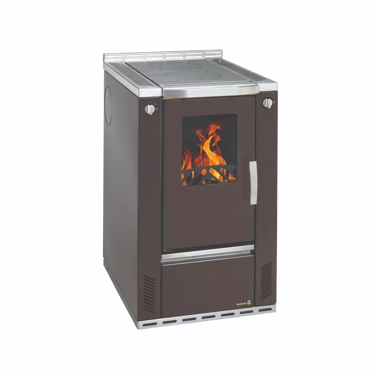 Wamsler Holzherd W3-50 Braun, Beistellherd