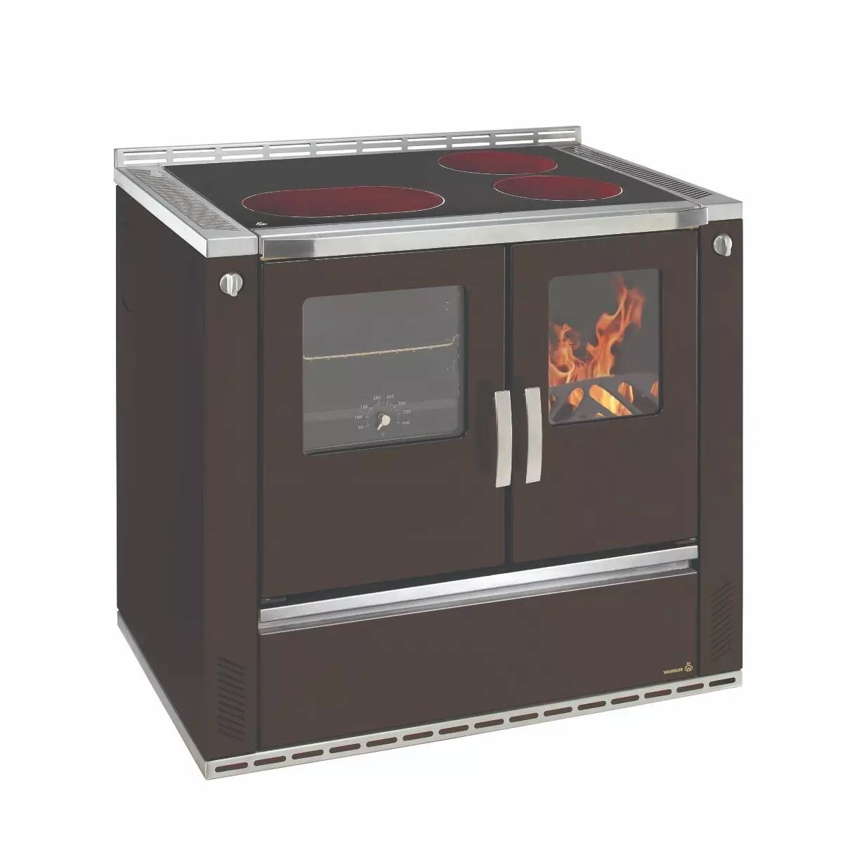 Wamsler Holzherd W3-90 Braun